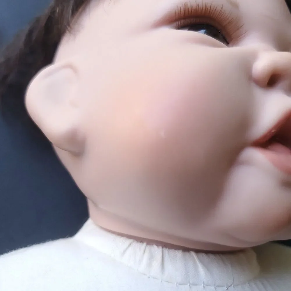 Vintage Linda Murray Baby Doll Cloth Body w/ Hair Approx 18